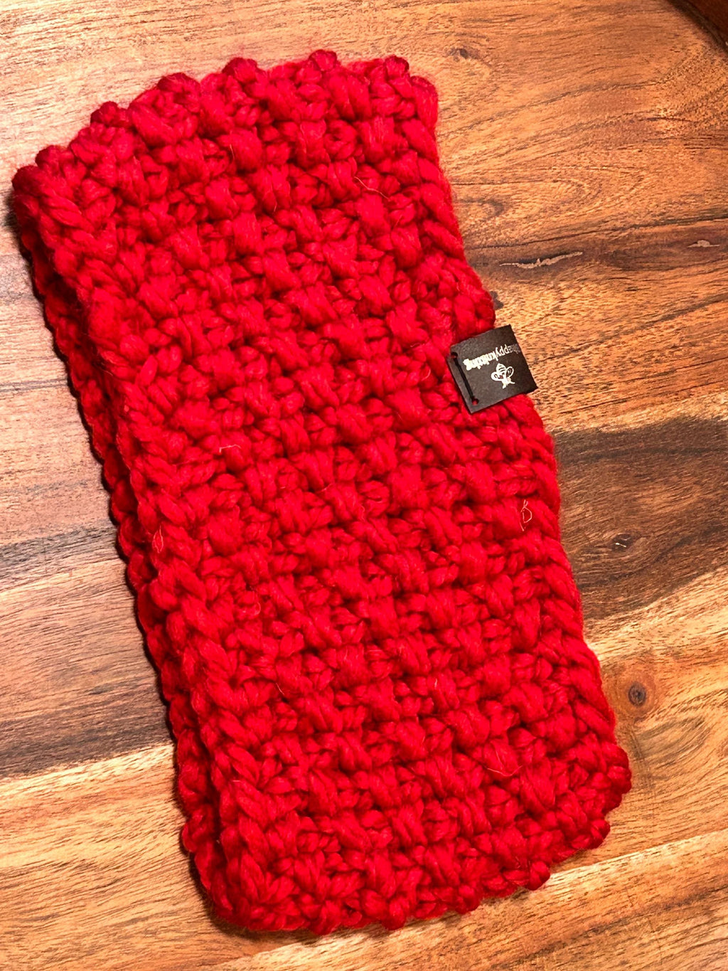 Handknit Adult Ear Warmer Headband: Acrylic Winter Wear