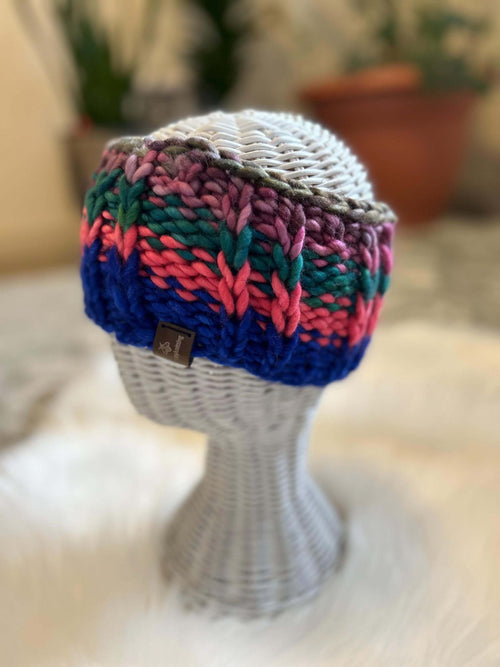 Hand Knit Wool Ear Warmer 