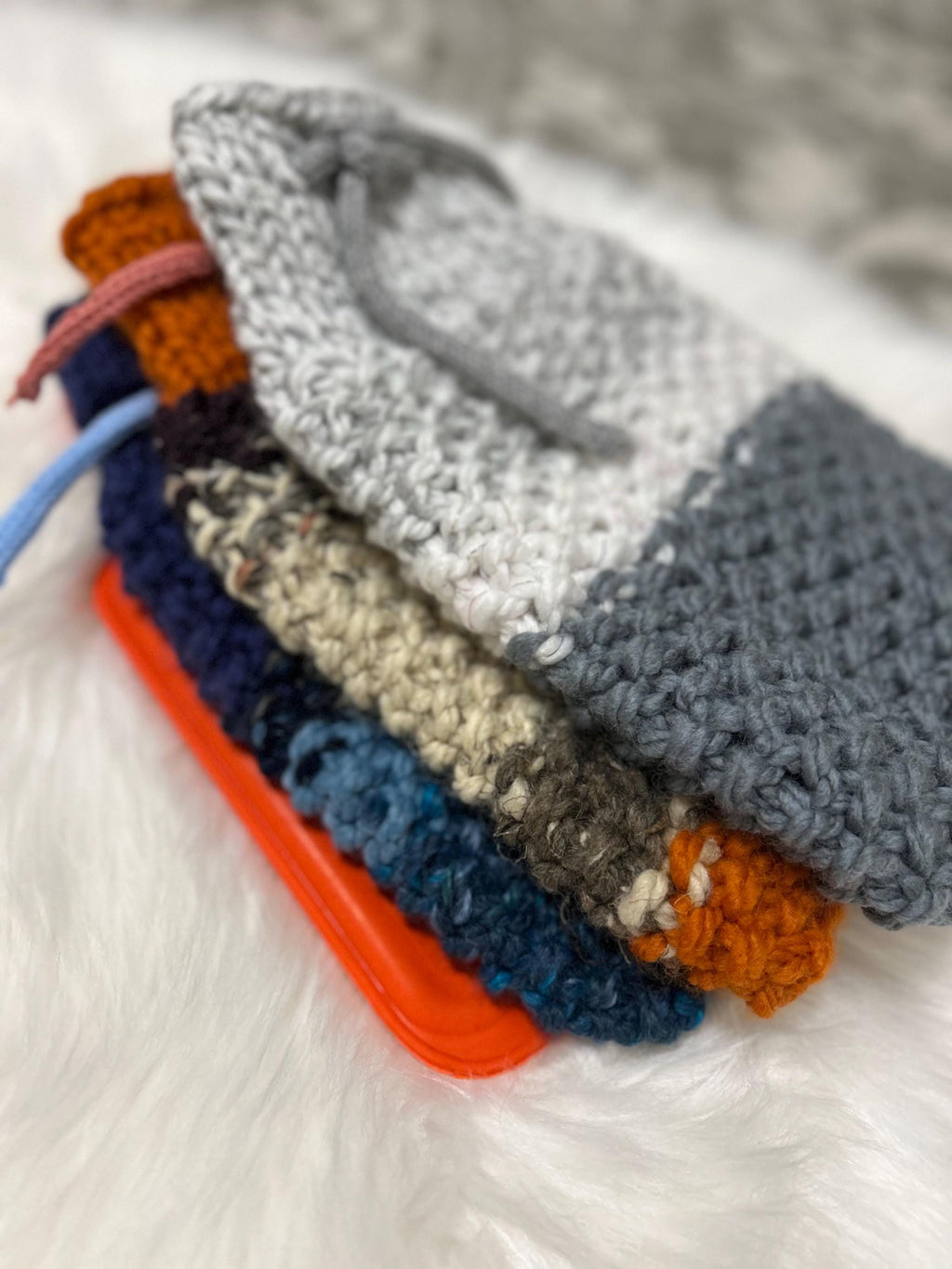 Hot water bottle cozy cover
