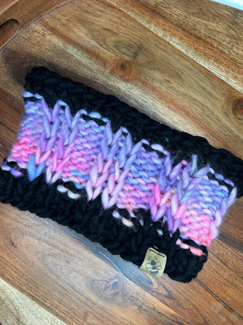Hand Knit Wool Ear Warmer