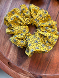 Cotton hair scrunchie