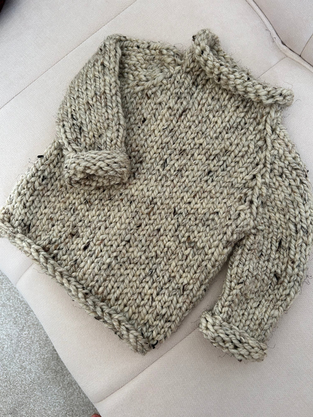 Chunky Knit Baby Sweater