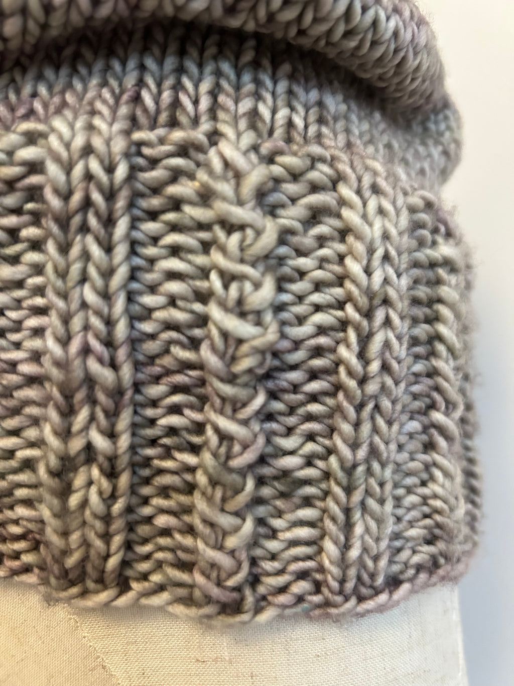 Handknit Merino Slouch Hat | Warm Winter Toque
