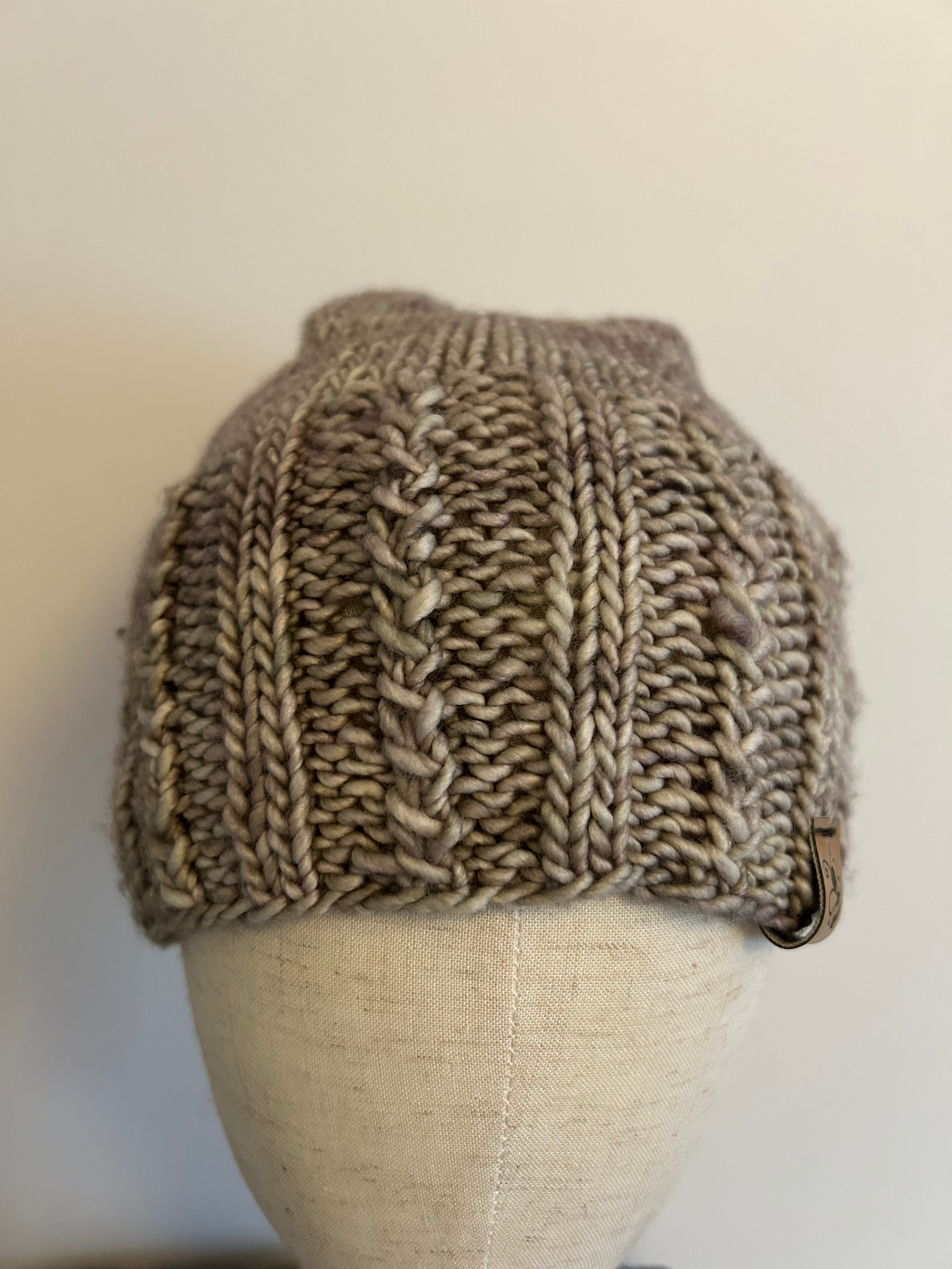 Handknit Merino Slouch Hat | Warm Winter Toque