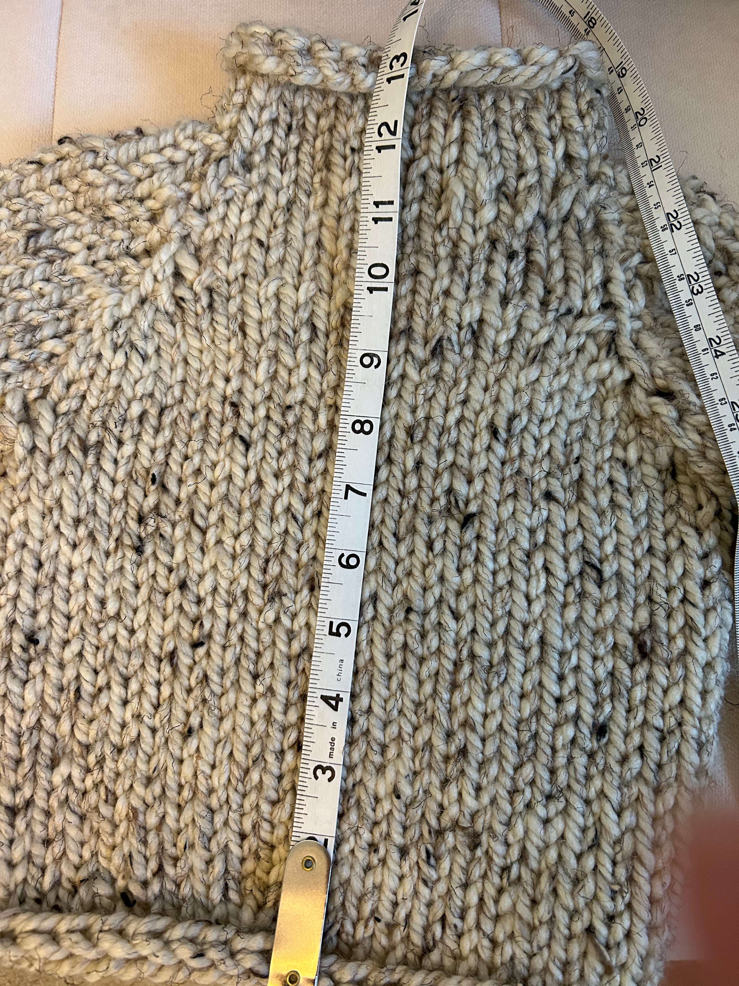 Chunky Knit Baby Sweater