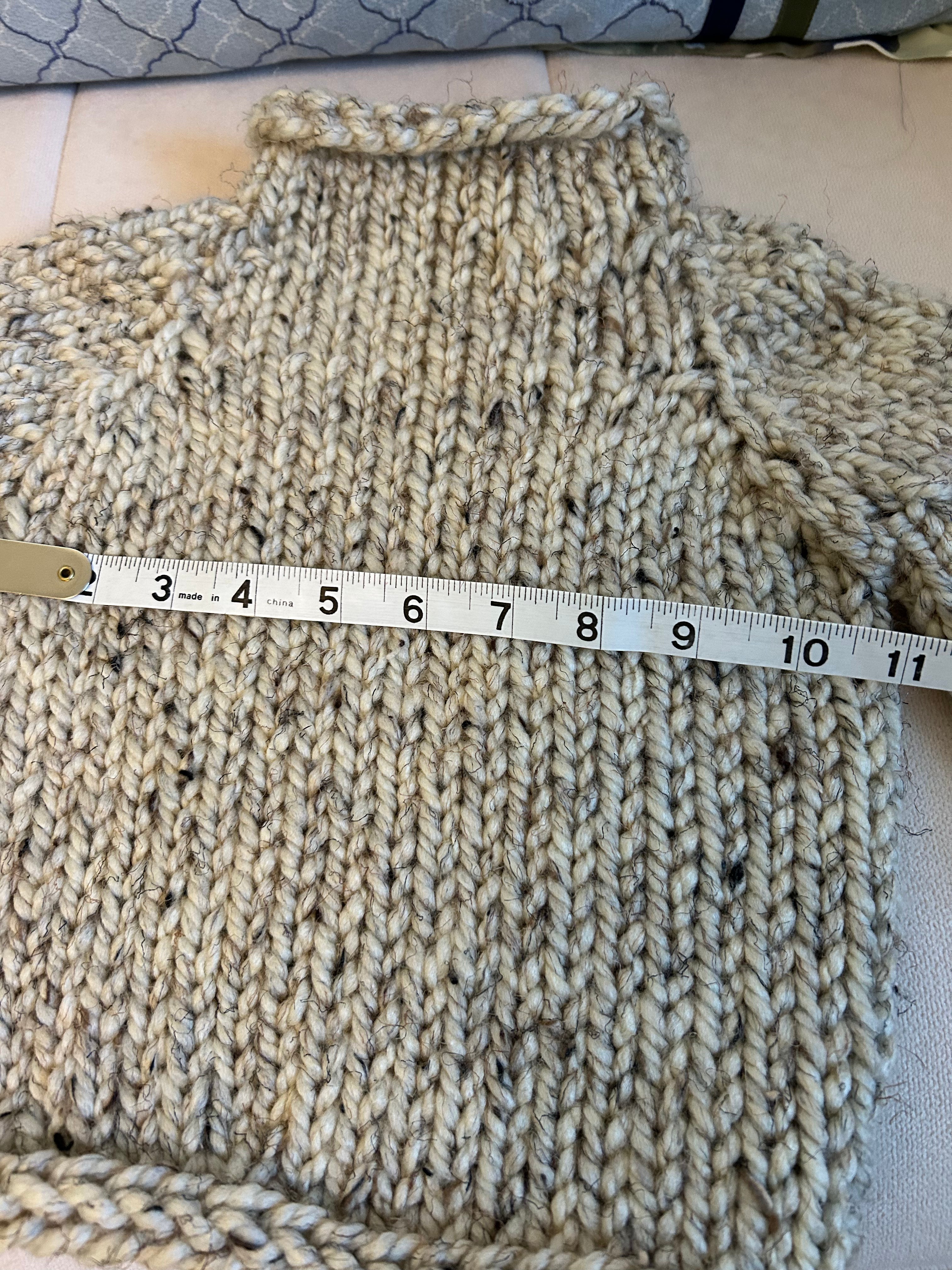 Chunky Knit Baby Sweater
