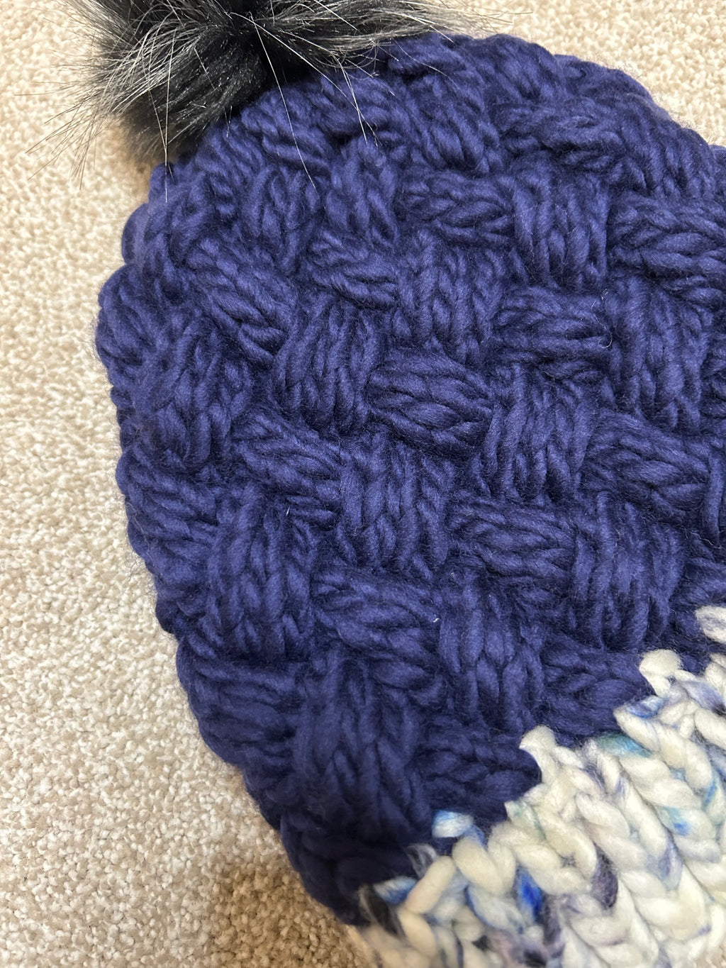 Handmade Merino Wool Knit Beanie
