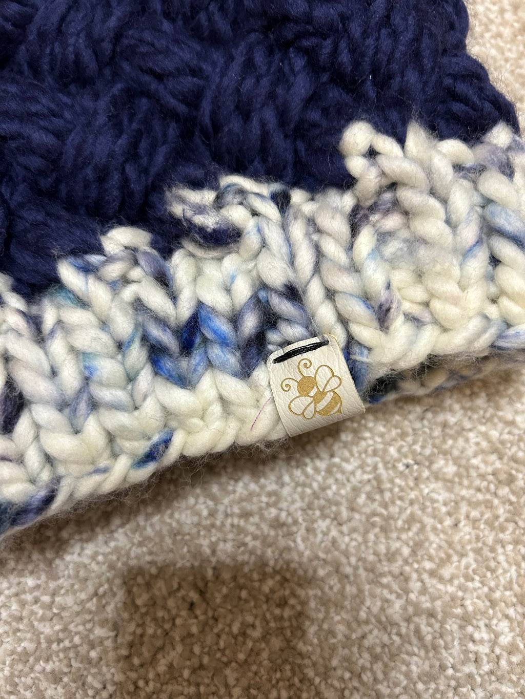 Handmade Merino Wool Knit Beanie