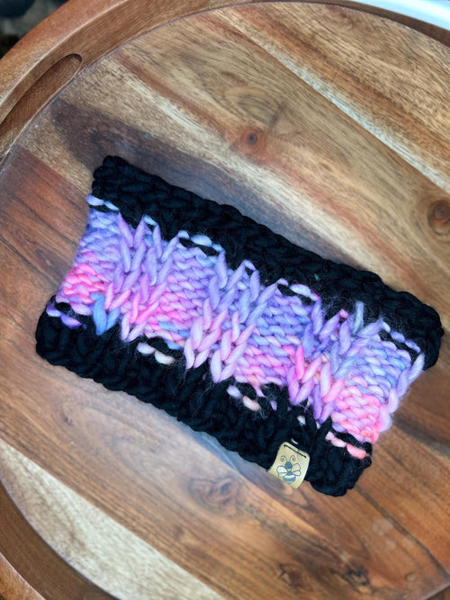 Hand Knit Wool Ear Warmer