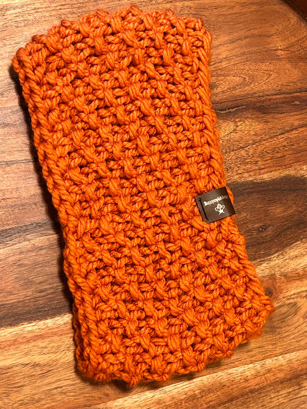 Handknit Adult Ear Warmer Headband: Acrylic Winter Wear