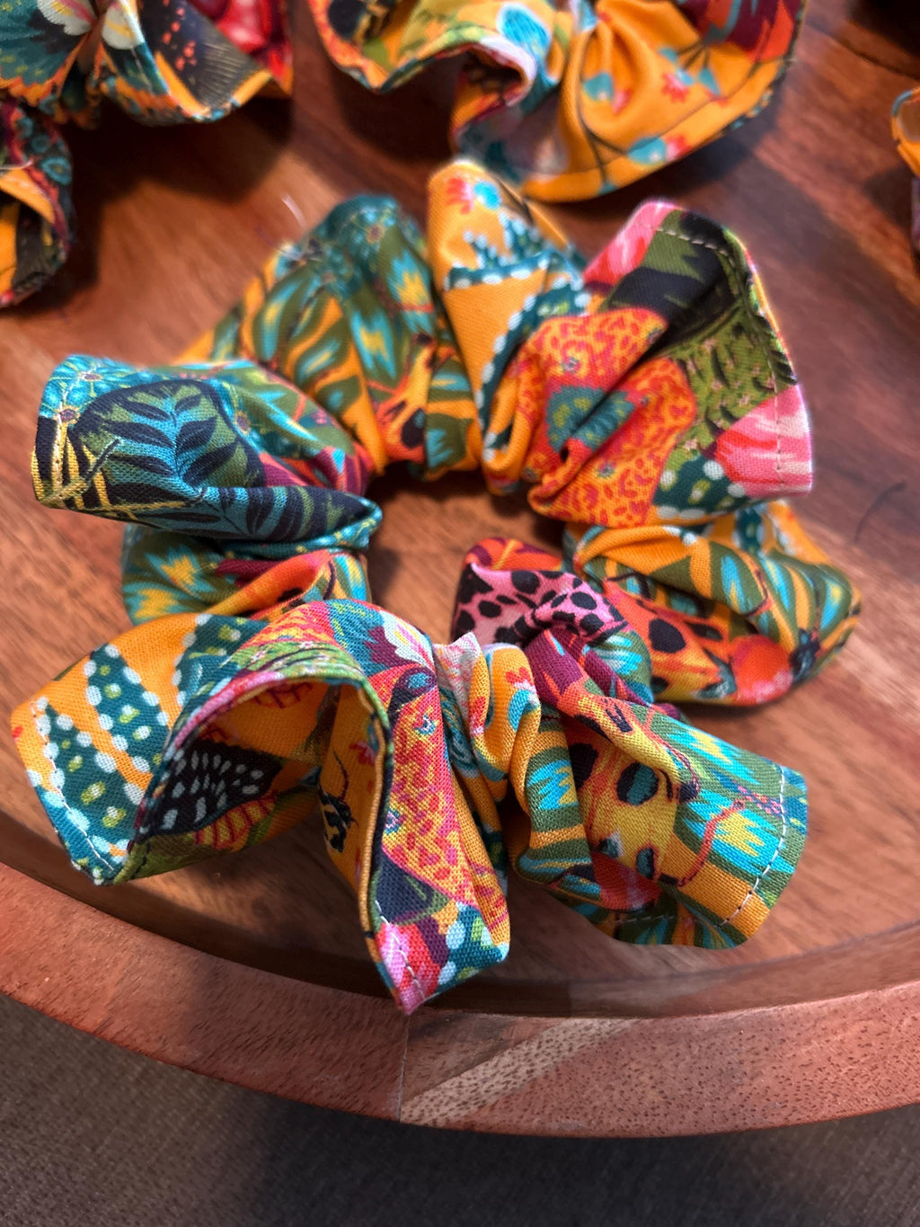 Hair ties, ponytail scrunchies, gift ideas