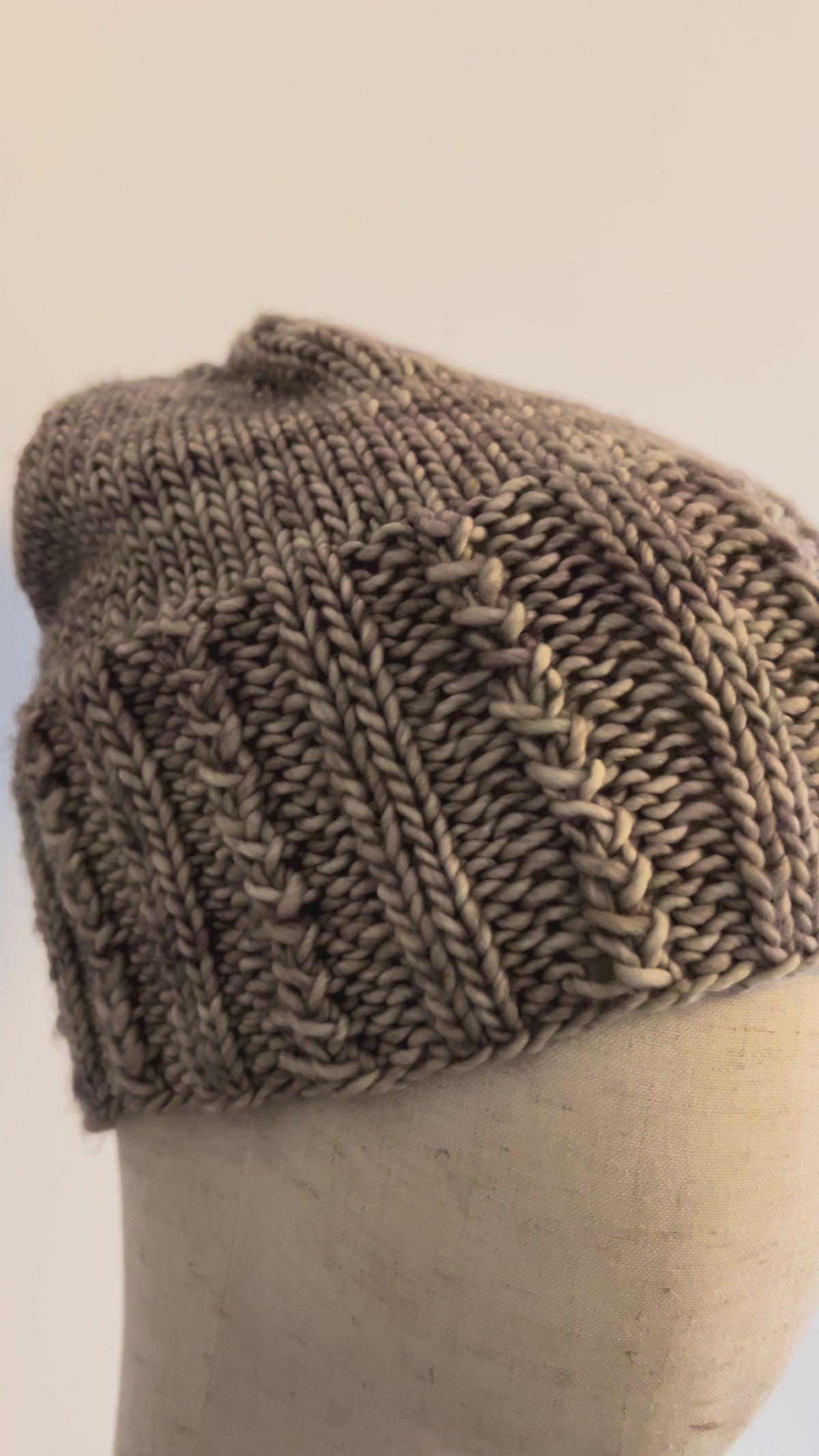 Handknit Merino Slouch Hat | Warm Winter Toque